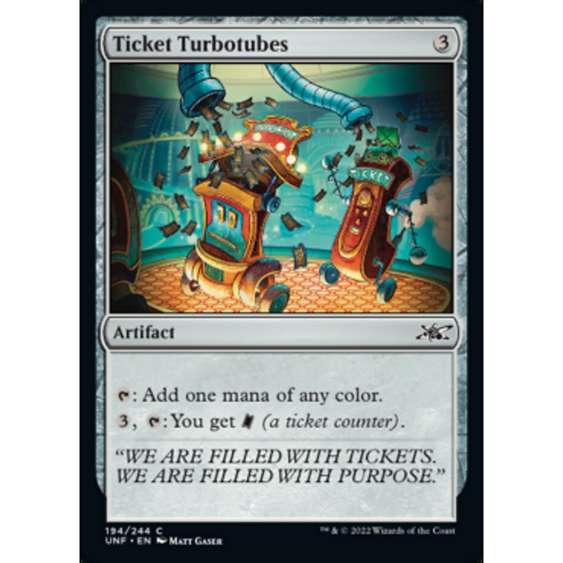 Ticket Turbotubes [Unfinity]