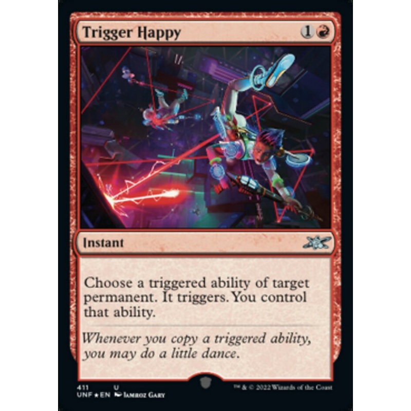 Trigger Happy (Galaxy Foil) [Unfinity]
