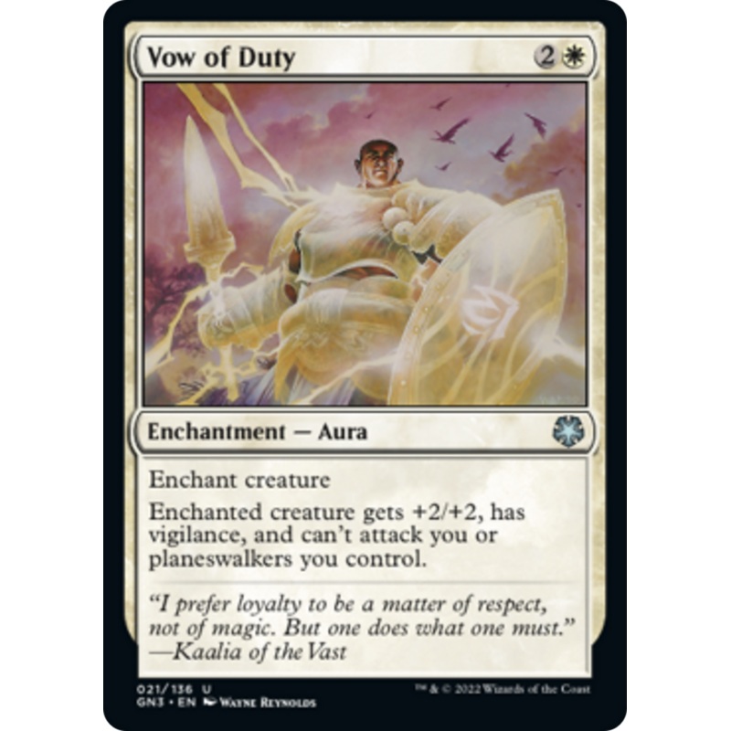 Vow of Duty [Game Night: Free-for-All]