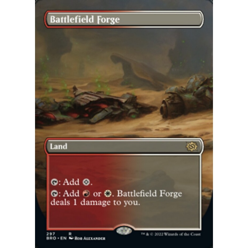Battlefield Forge (Borderless Alternate Art) [The Brothers' War]
