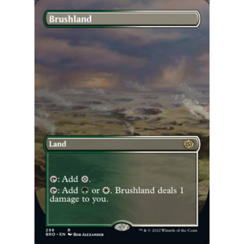 Brushland (Borderless Alternate Art) [The Brothers' War]