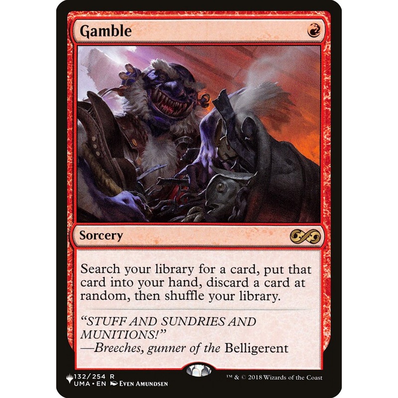Gamble [Secret Lair: Heads I Win, Tails You Lose]
