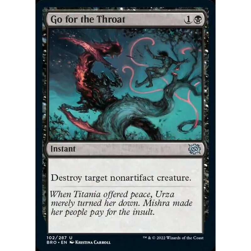 Go for the Throat [The Brothers' War]