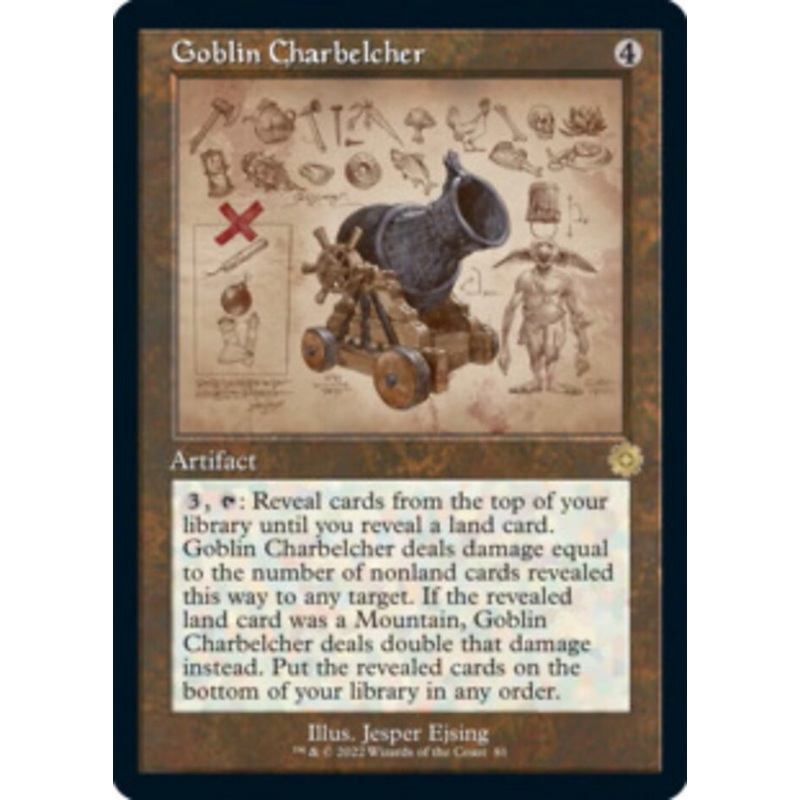 Goblin Charbelcher (Retro Schematic) [The Brothers' War Retro Artifacts]