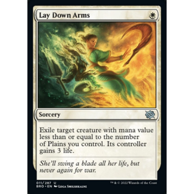 Lay Down Arms [The Brothers' War]