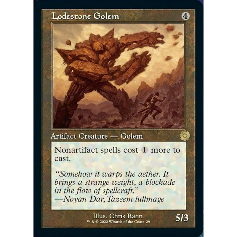 Lodestone Golem (Retro) [The Brothers' War Retro Artifacts]