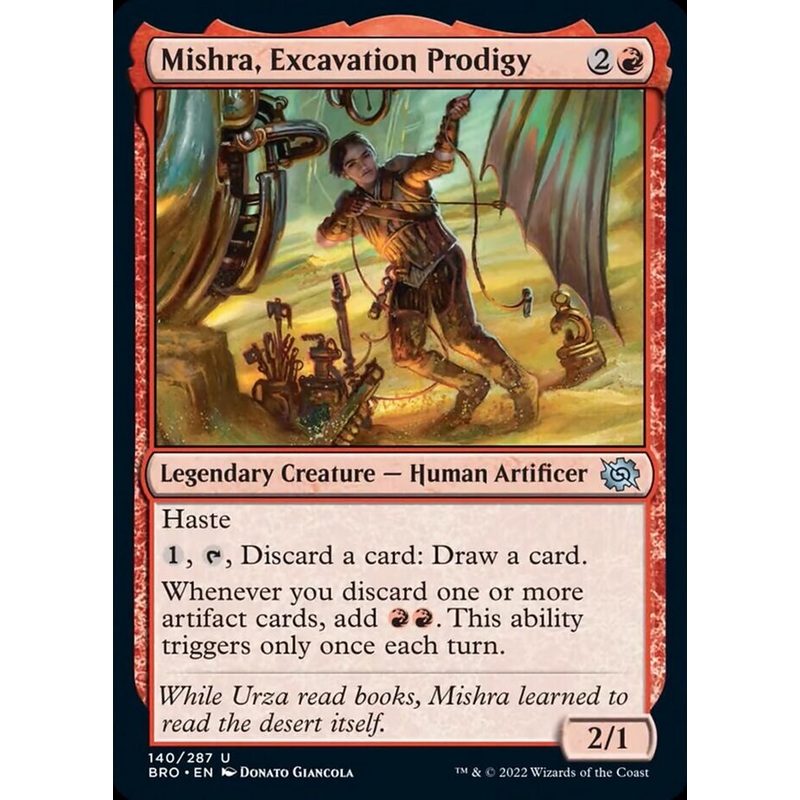 Mishra, Excavation Prodigy [The Brothers' War]