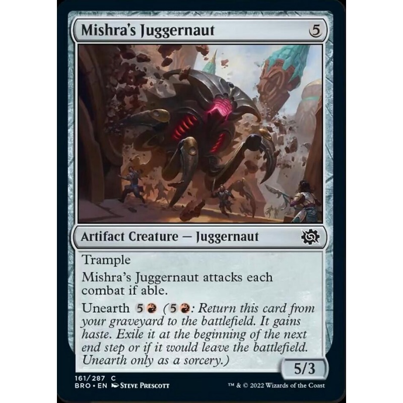 Mishra's Juggernaut [The Brothers' War]