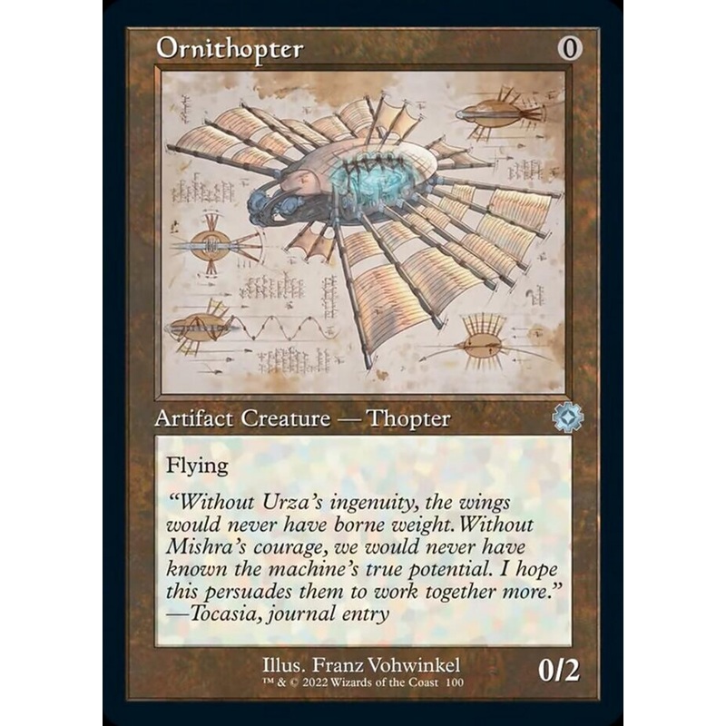 Ornithopter (Retro Schematic) [The Brothers' War Retro Artifacts]