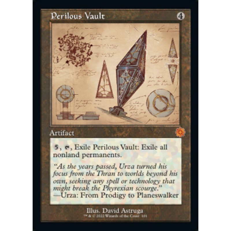 Perilous Vault (Retro Schematic) [The Brothers' War Retro Artifacts]