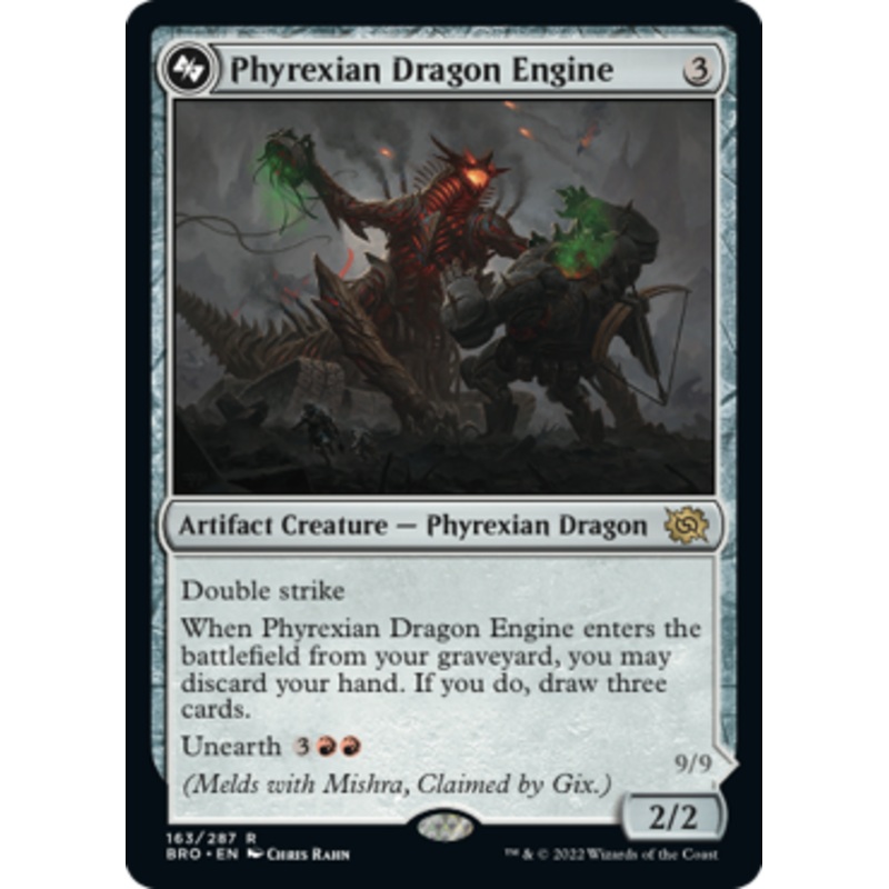 Phyrexian Dragon Engine [The Brothers' War]