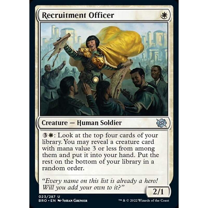 Recruitment Officer [The Brothers' War]