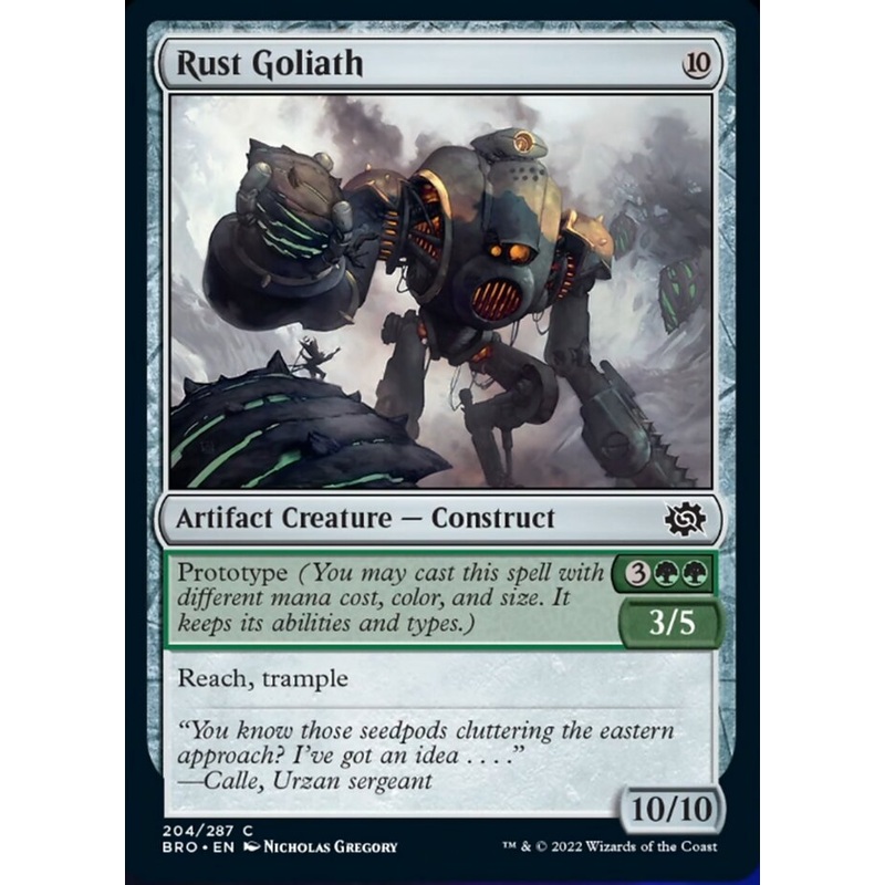 Rust Goliath [The Brothers' War]