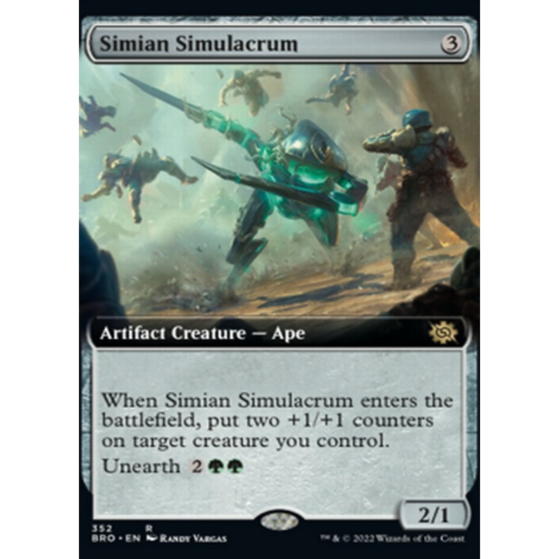 Simian Simulacrum (Extended Art) [The Brothers' War]