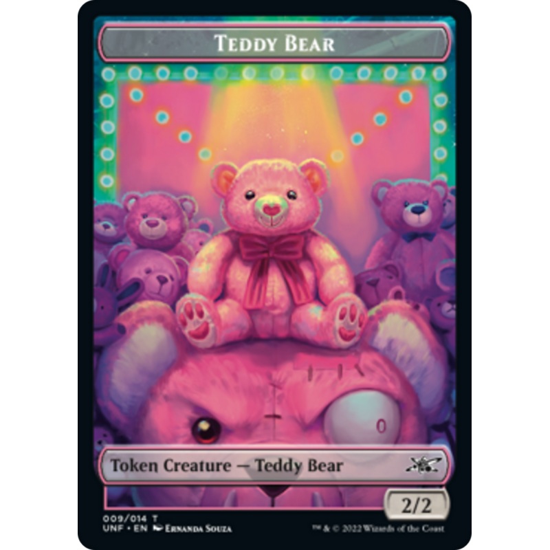 Teddy Bear // Storm Crow Double-Sided Token [Unfinity Tokens]