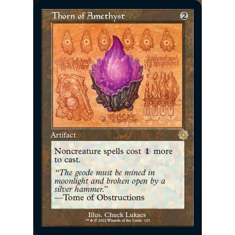 Thorn of Amethyst (Retro Schematic) [The Brothers' War Retro Artifacts]
