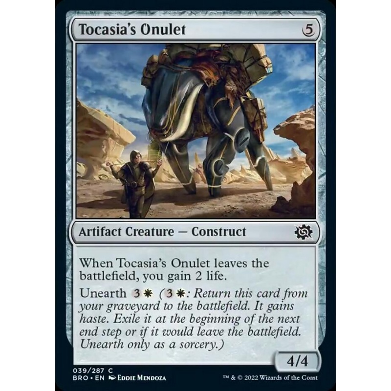 Tocasia's Onulet [The Brothers' War]