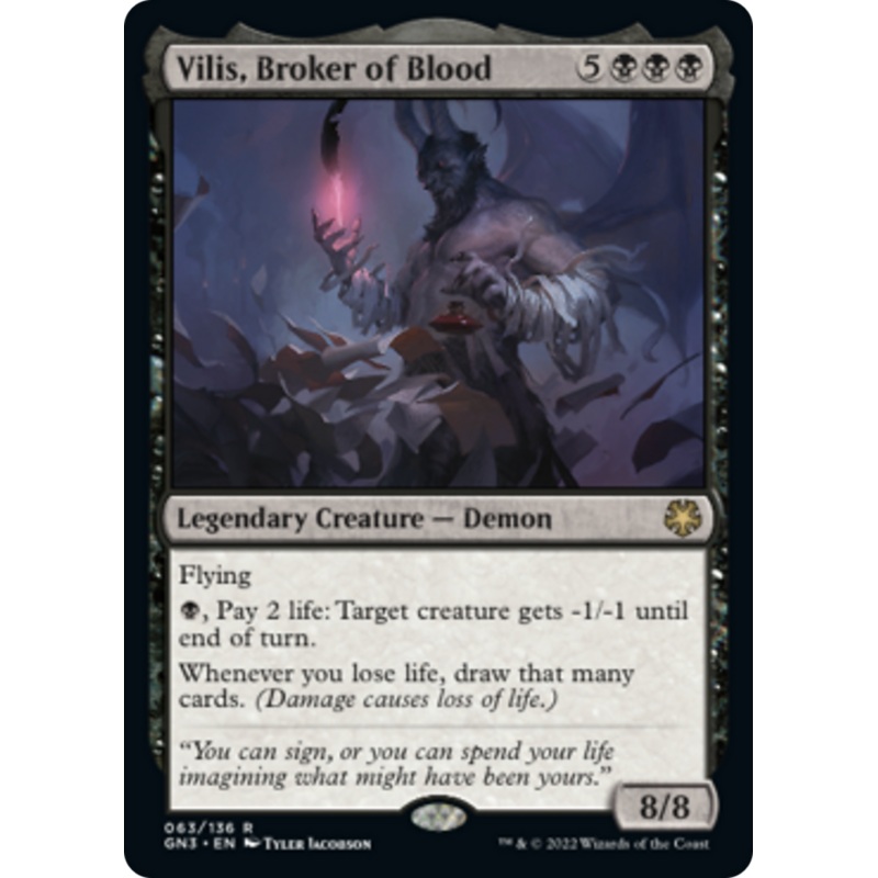 Vilis, Broker of Blood [Game Night: Free-for-All]