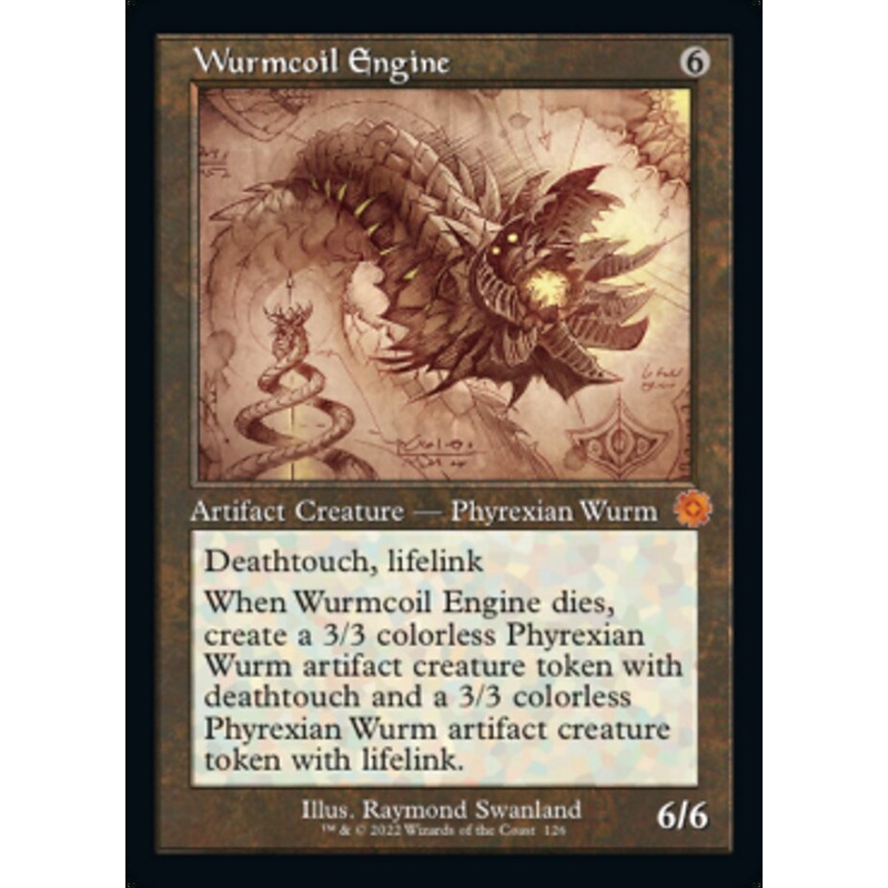 Wurmcoil Engine (Retro Schematic) [The Brothers' War Retro Artifacts]