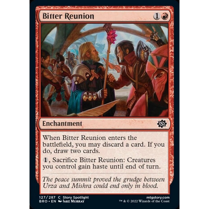Bitter Reunion [The Brothers' War]