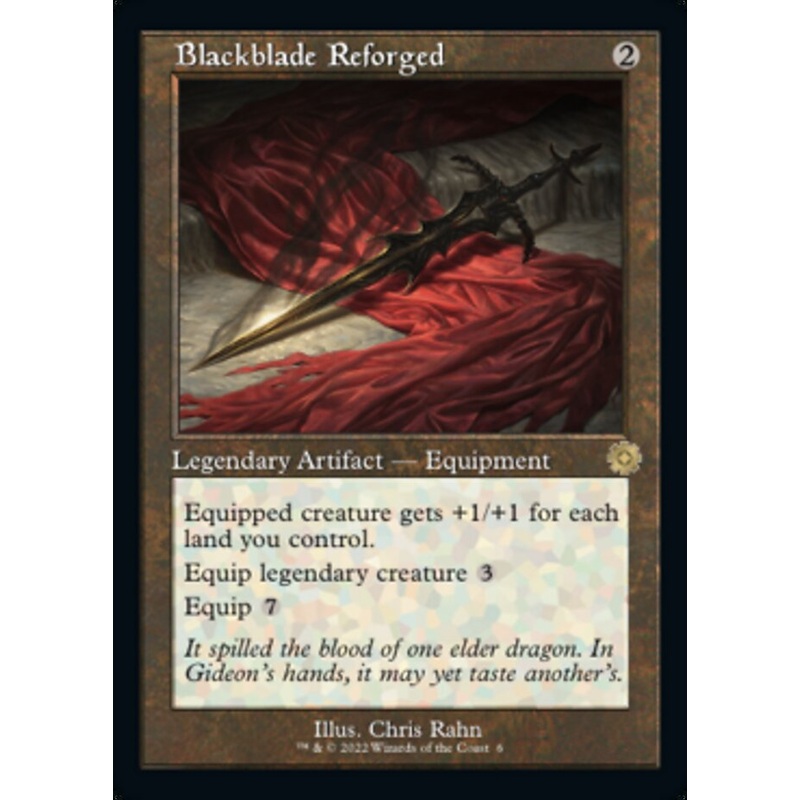 Blackblade Reforged (Retro) [The Brothers' War Retro Artifacts]