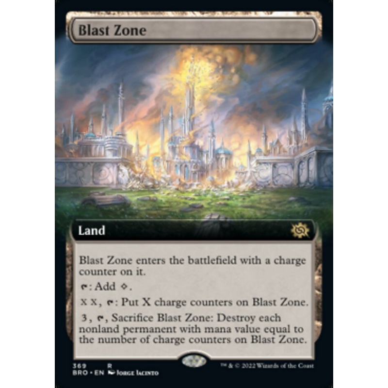 Blast Zone (Extended Art) [The Brothers' War]