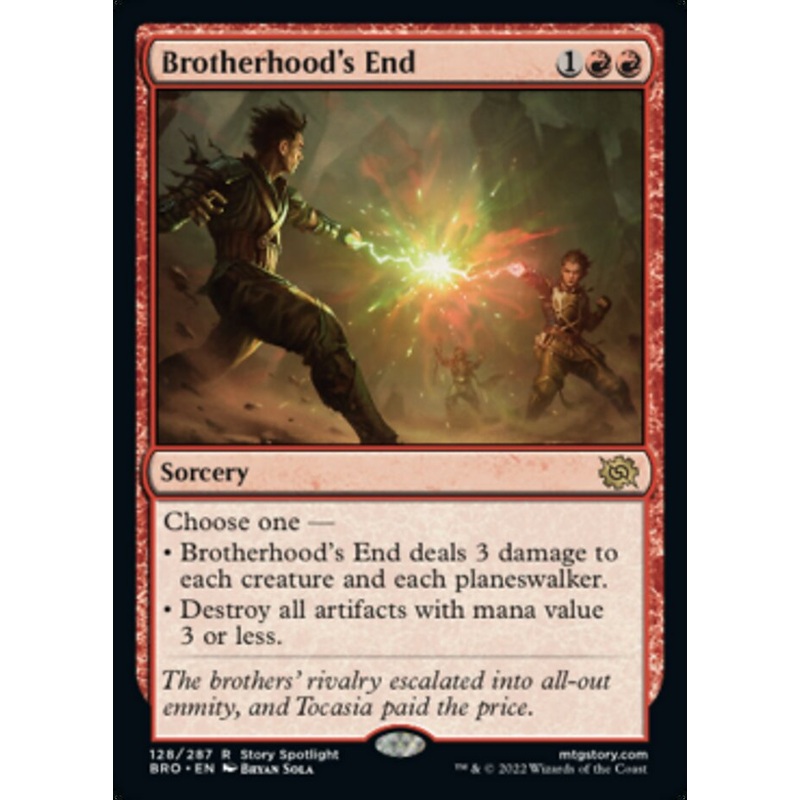 Brotherhood's End [The Brothers' War]