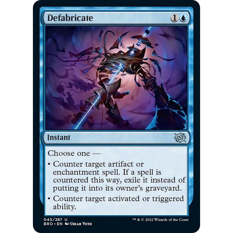 Defabricate [The Brothers' War]