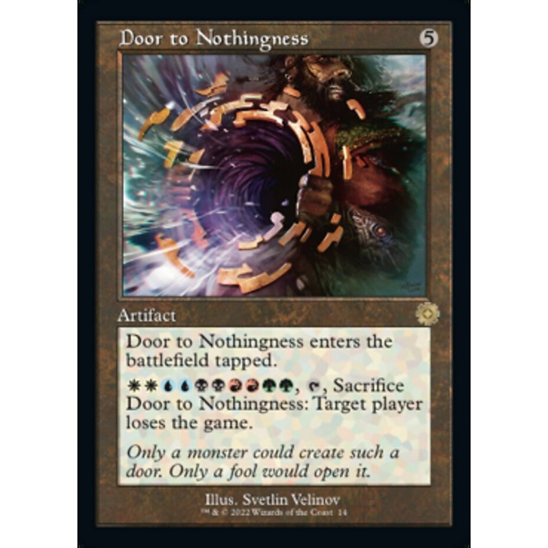 Door to Nothingness (Retro) [The Brothers' War Retro Artifacts]