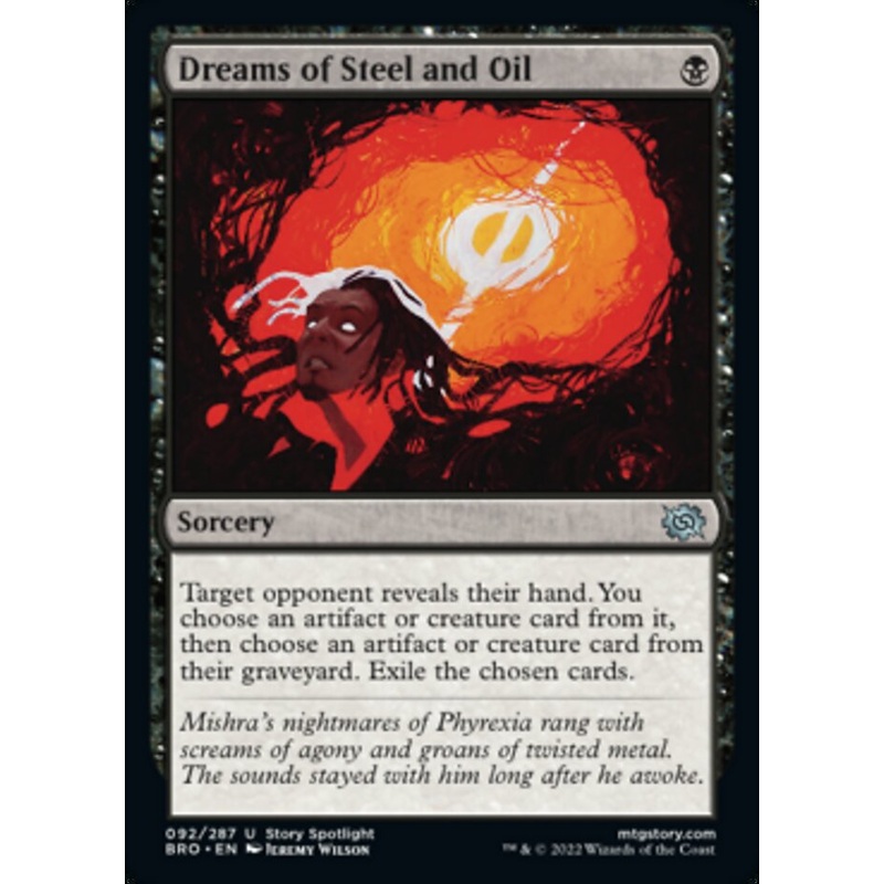 Dreams of Steel and Oil [The Brothers' War]