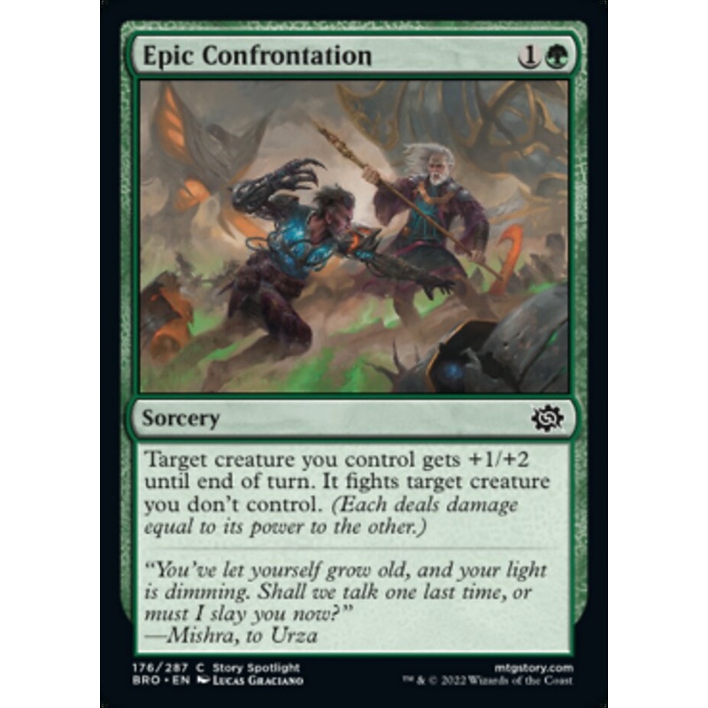 Epic Confrontation [The Brothers' War]