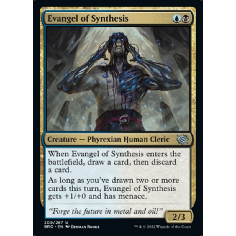 Evangel of Synthesis [The Brothers' War]