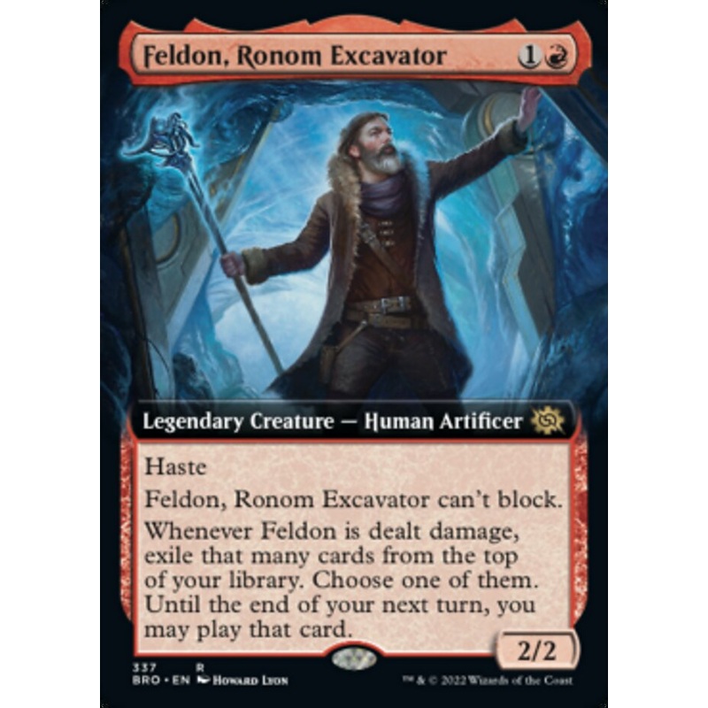 Feldon, Ronom Excavator (Extended Art) [The Brothers' War]