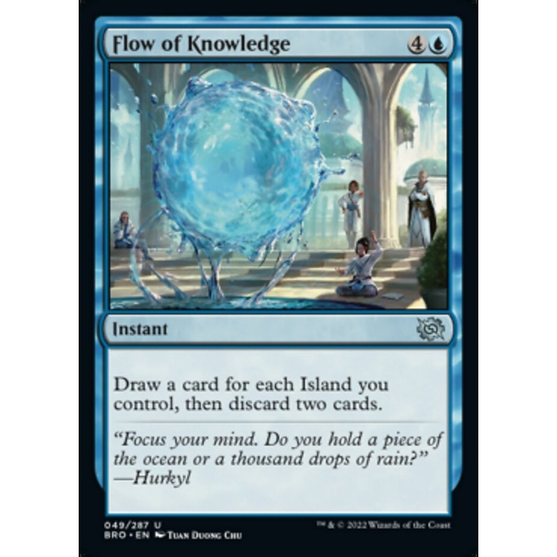 Flow of Knowledge [The Brothers' War]