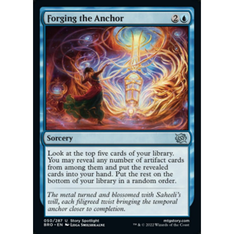 Forging the Anchor [The Brothers' War]