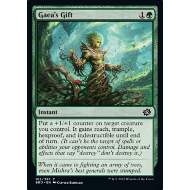 Gaea's Gift [The Brothers' War]