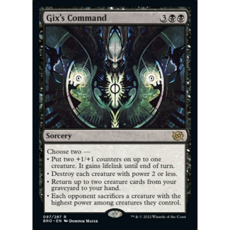 Gix's Command [The Brothers' War]
