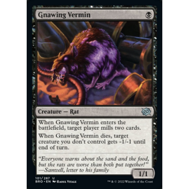 Gnawing Vermin [The Brothers' War]