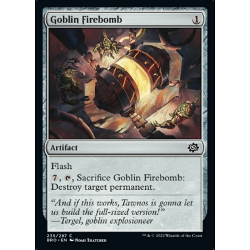 Goblin Firebomb [The Brothers' War]