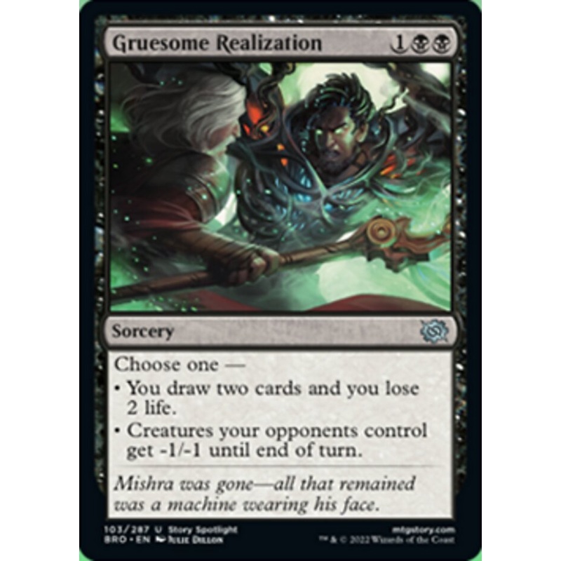 Gruesome Realization [The Brothers' War]