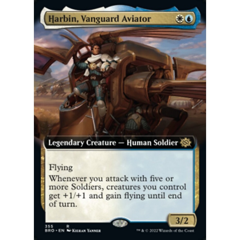 Harbin, Vanguard Aviator (Extended Art) [The Brothers' War]