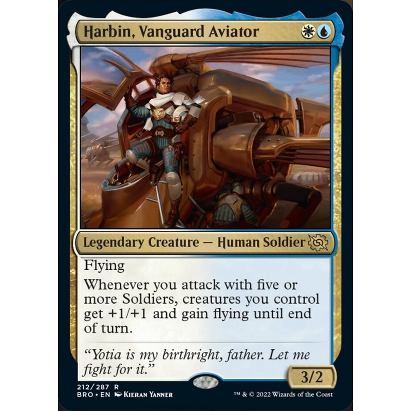 Harbin, Vanguard Aviator [The Brothers' War]