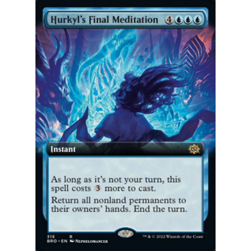 Hurkyl's Final Meditation (Extended Art) [The Brothers' War]