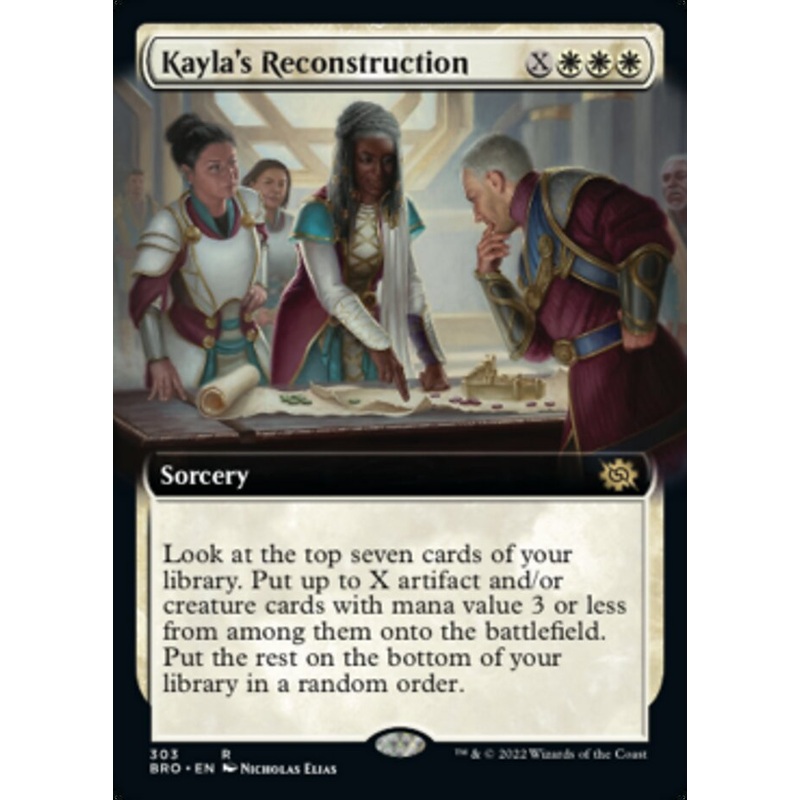 Kayla's Reconstruction (Extended Art) [The Brothers' War]
