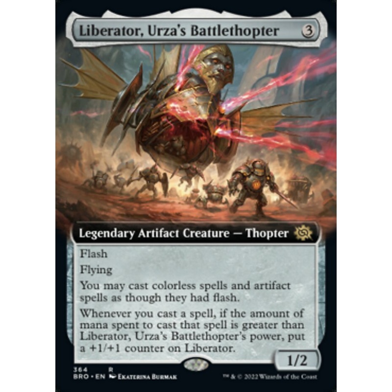 Liberator, Urza's Battlethopter (Extended Art) [The Brothers' War]