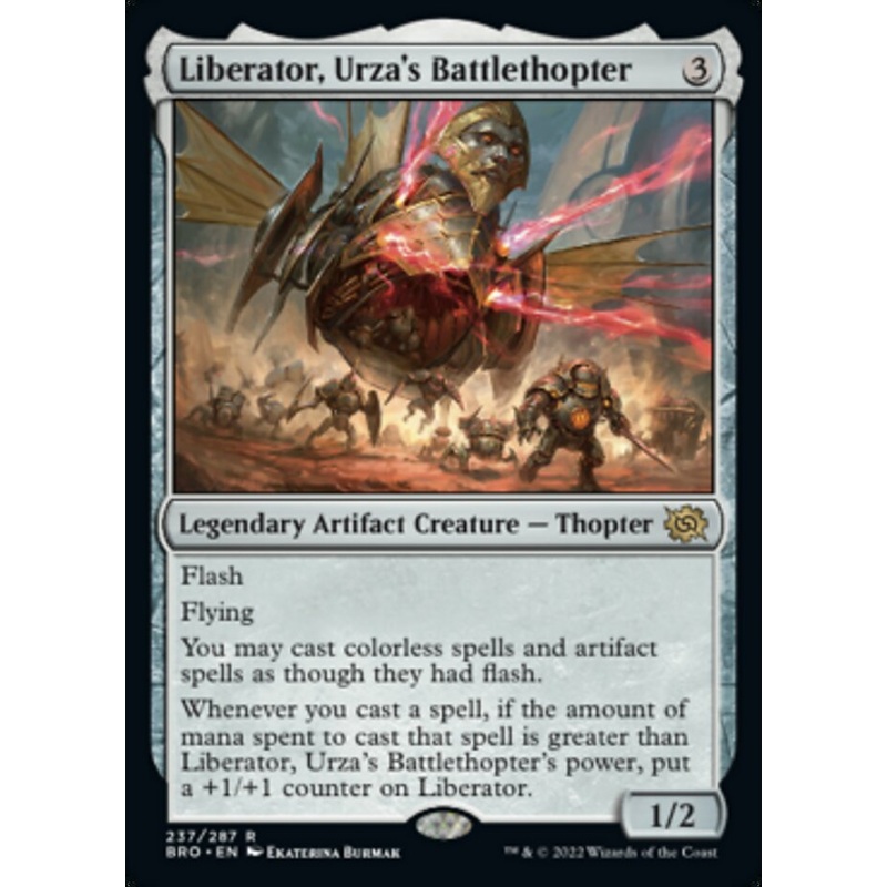 Liberator, Urza's Battlethopter [The Brothers' War]