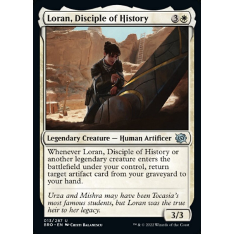 Loran, Disciple of History [The Brothers' War]