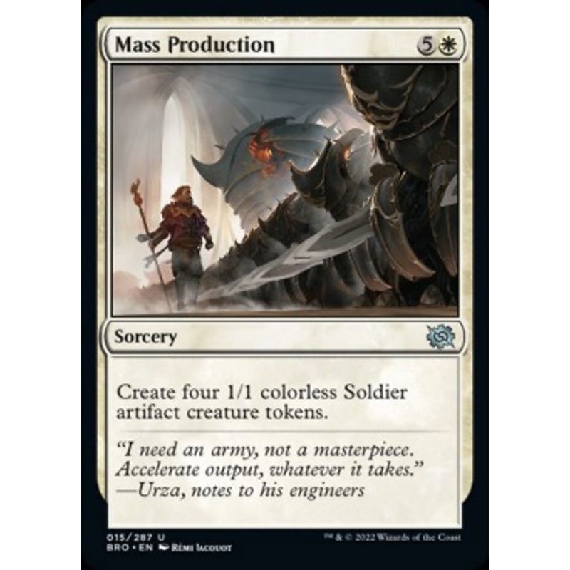 Mass Production [The Brothers' War]