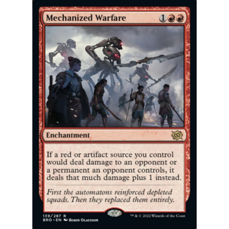 Mechanized Warfare [The Brothers' War]