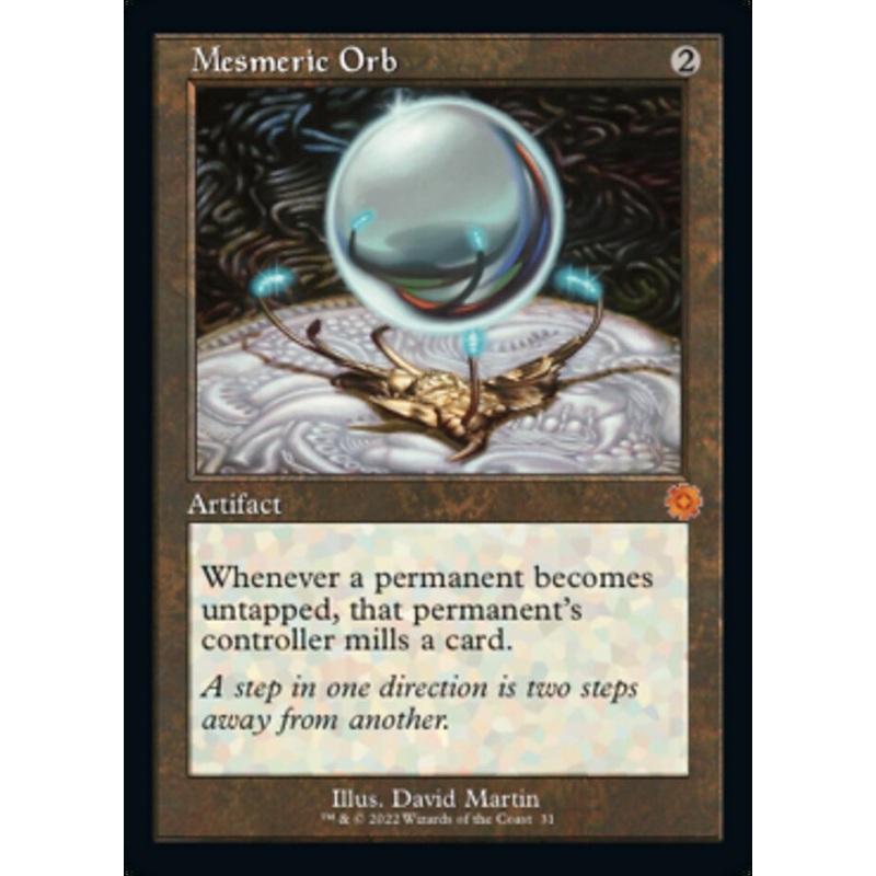 Mesmeric Orb (Retro) [The Brothers' War Retro Artifacts]